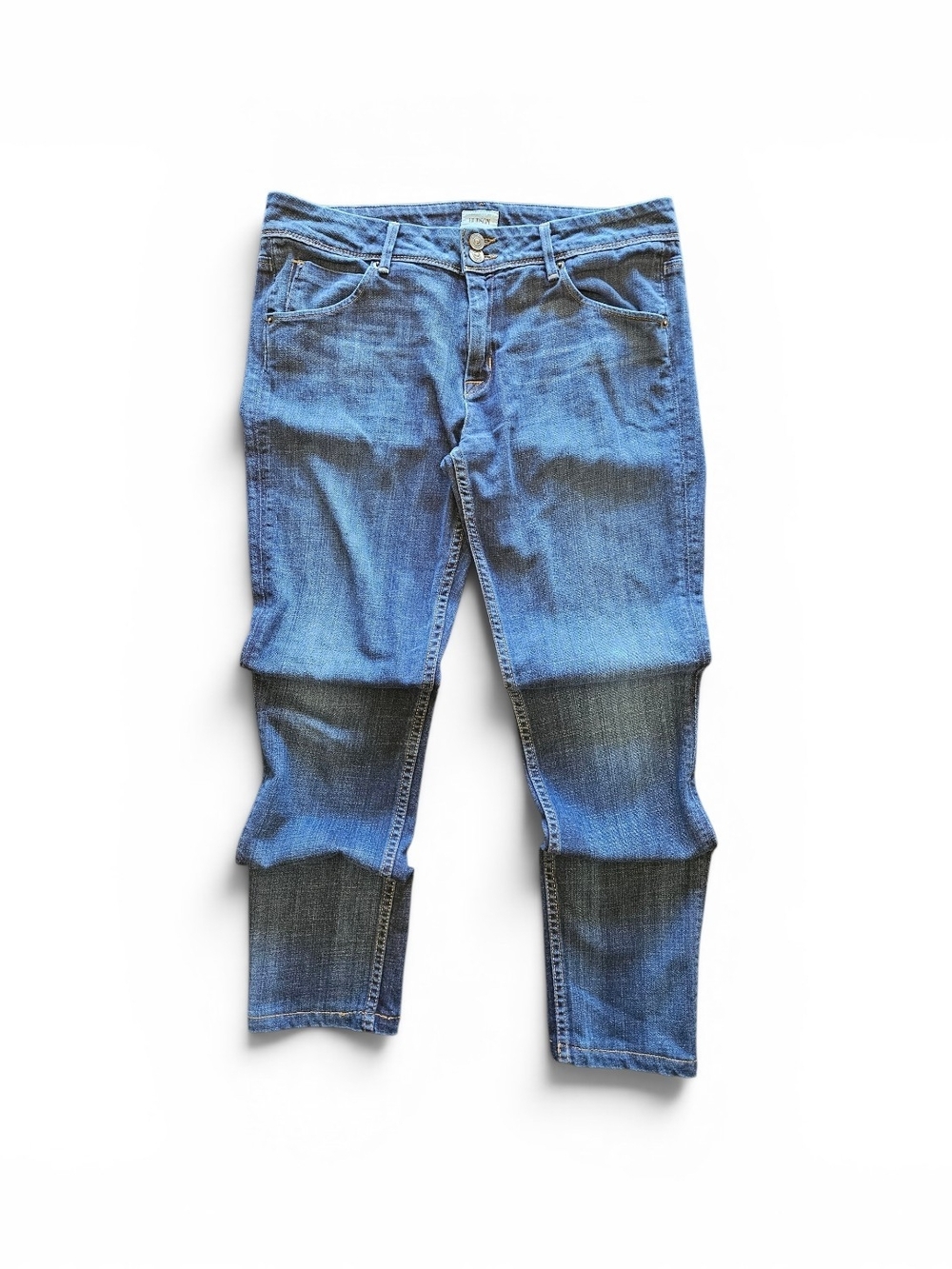 Hudson Jeans Dark Blue Denim High-Rise with Double Button